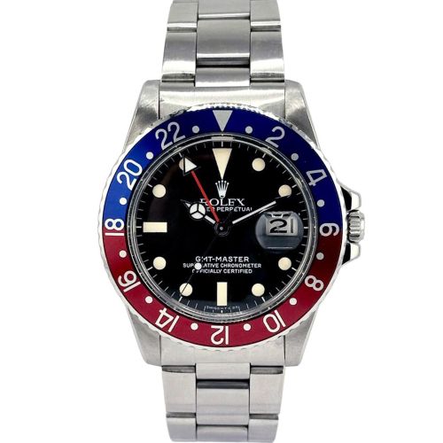 Rolex GMT-Master 16750 Pepsi Matte Dial